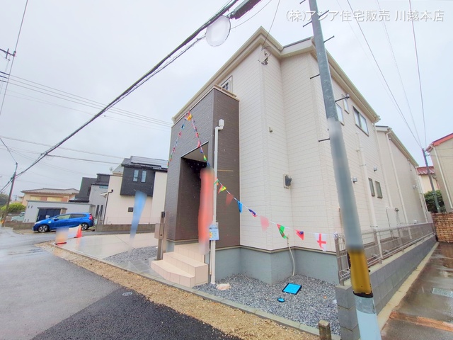 埼玉県川越市大字寺尾の新築戸建て完成写真 2025年6月24日撮影