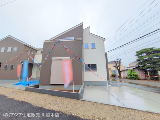 埼玉県川越市大字寺尾の新築戸建て完成写真 2025年6月24日撮影