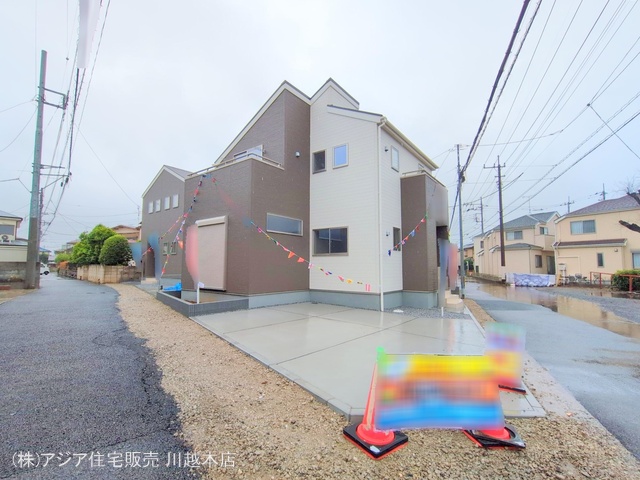埼玉県川越市大字寺尾の新築戸建て完成写真 2025年6月24日撮影