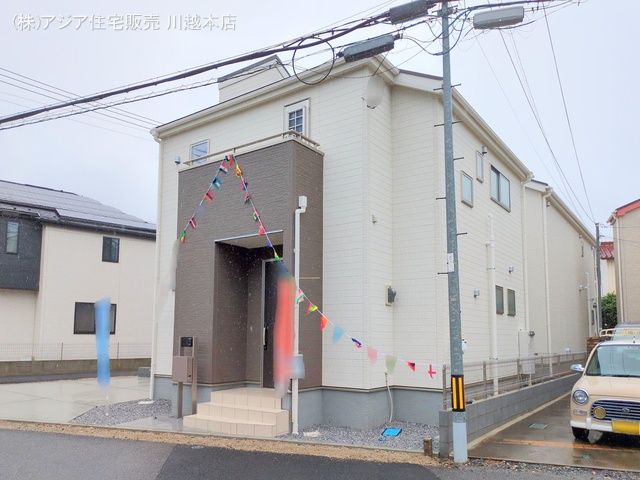 埼玉県川越市大字寺尾の新築戸建て完成写真 2025年6月24日撮影