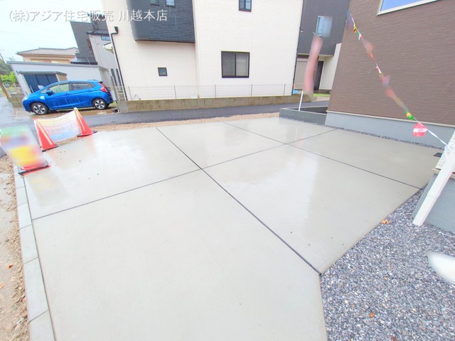 埼玉県川越市大字寺尾の新築戸建て完成写真 2025年6月24日撮影