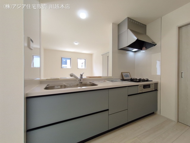 埼玉県川越市大字寺尾の新築戸建てキッチン写真 2025年8月27日撮影