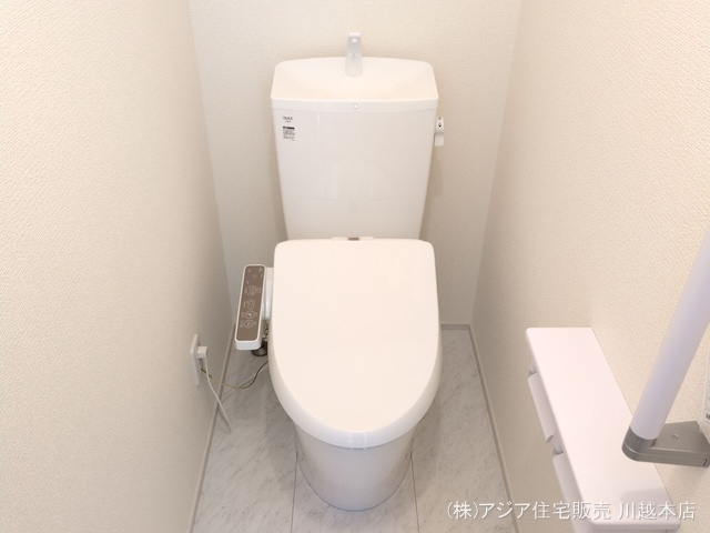 埼玉県川越市大字寺尾の新築戸建てトイレ写真 2025年8月27日撮影