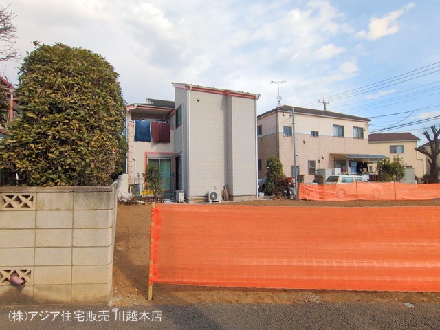 埼玉県川越市大字寺尾の新築戸建て更地・土地写真 2025年2月16日撮影