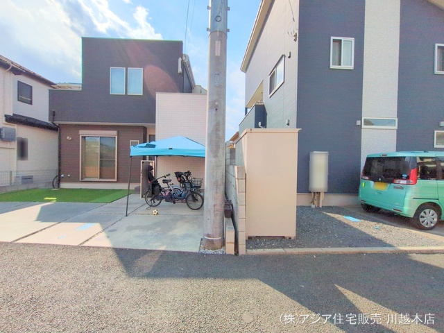 埼玉県川越市大字寺尾の新築戸建て更地・土地写真 2025年2月16日撮影