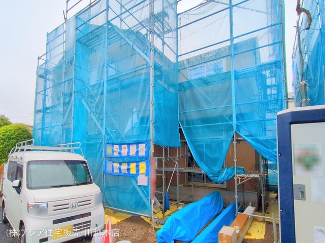 埼玉県川越市大字寺尾の新築戸建て上棟写真 2025年4月22日撮影