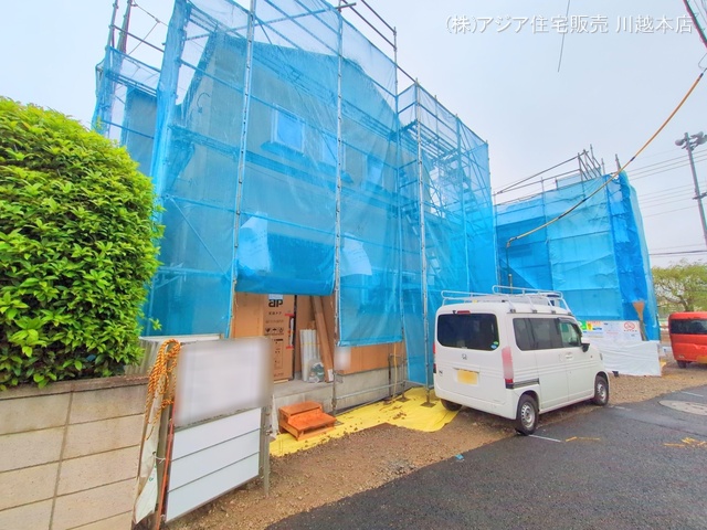 埼玉県川越市大字寺尾の新築戸建て上棟写真 2025年4月22日撮影