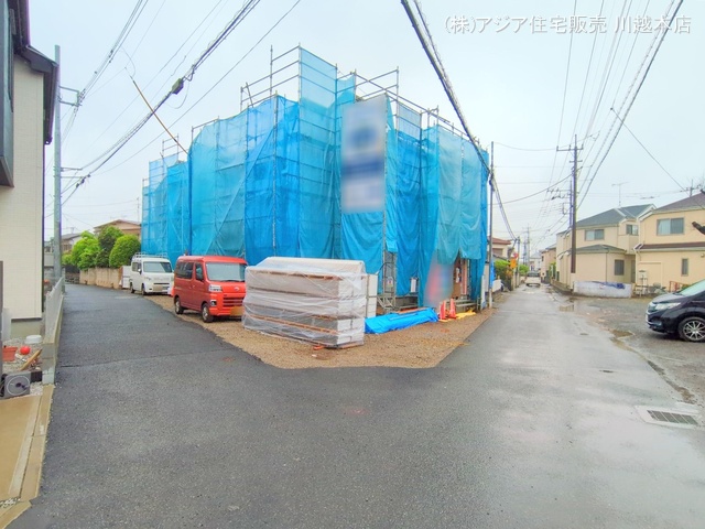 埼玉県川越市大字寺尾の新築戸建て上棟写真 2025年4月22日撮影