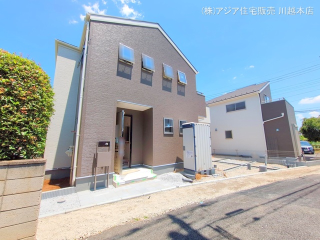 埼玉県川越市大字寺尾の新築戸建て外構写真 2025年6月4日撮影