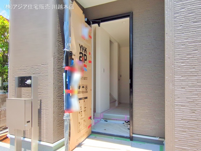 埼玉県川越市大字寺尾の新築戸建て外構写真 2025年6月4日撮影