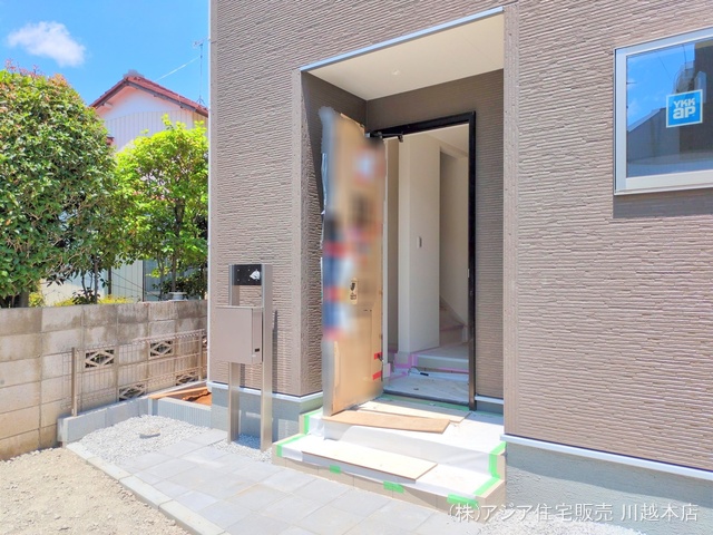 埼玉県川越市大字寺尾の新築戸建て外構写真 2025年6月4日撮影