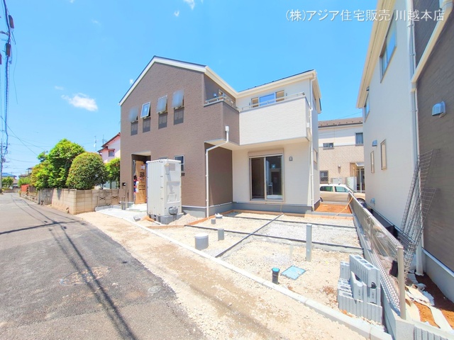 埼玉県川越市大字寺尾の新築戸建て外構写真 2025年6月4日撮影