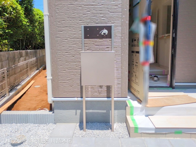 埼玉県川越市大字寺尾の新築戸建て外構写真 2025年6月4日撮影