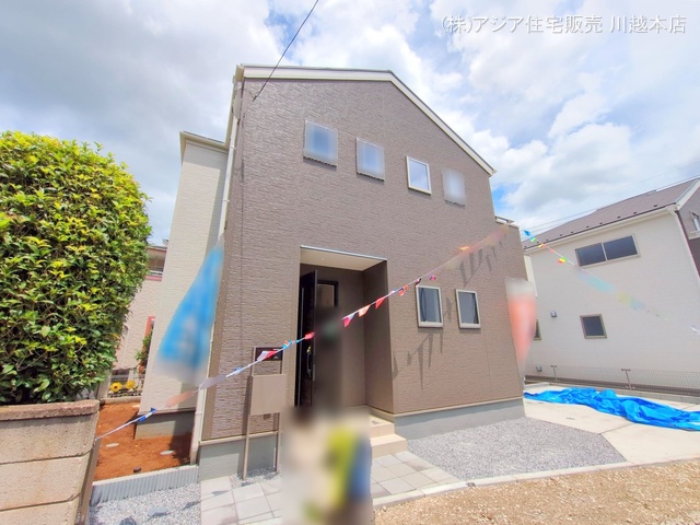 埼玉県川越市大字寺尾の新築戸建て完成写真 2025年6月25日撮影
