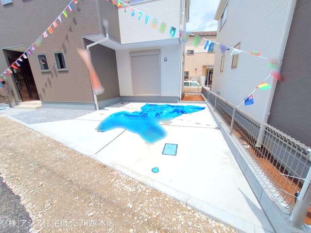 埼玉県川越市大字寺尾の新築戸建て完成写真 2025年6月25日撮影