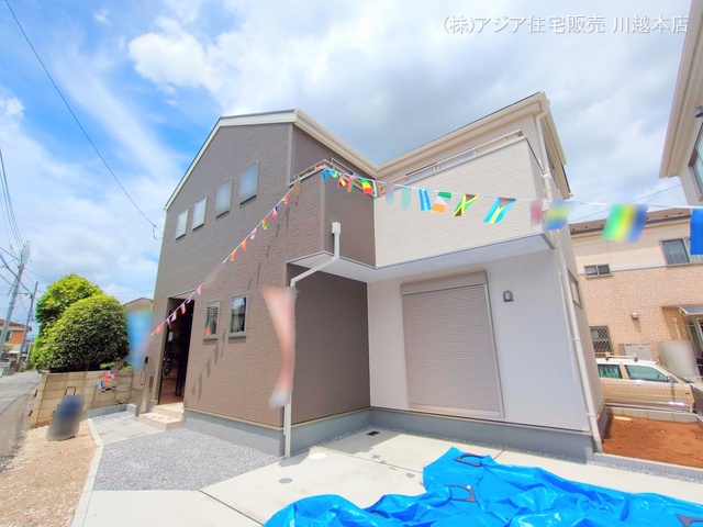 埼玉県川越市大字寺尾の新築戸建て完成写真 2025年6月25日撮影