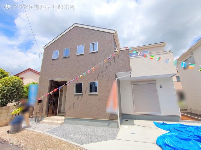 埼玉県川越市大字寺尾の新築戸建て完成写真 2025年6月25日撮影
