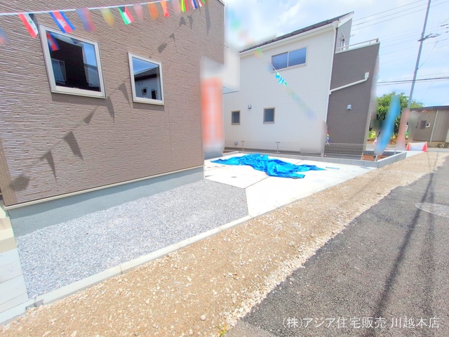 埼玉県川越市大字寺尾の新築戸建て完成写真 2025年6月25日撮影