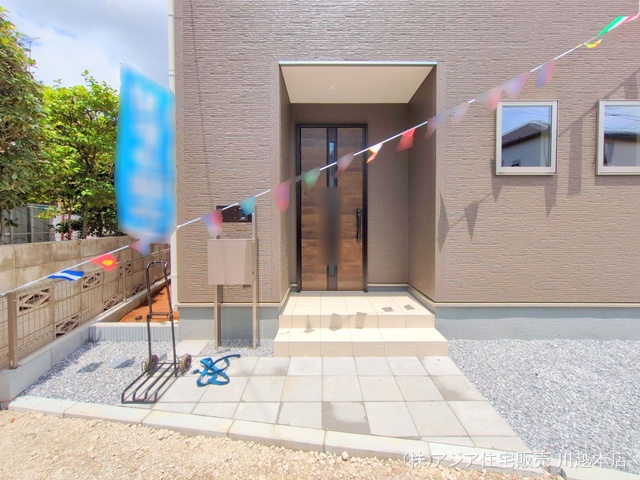 埼玉県川越市大字寺尾の新築戸建て完成写真 2025年6月25日撮影