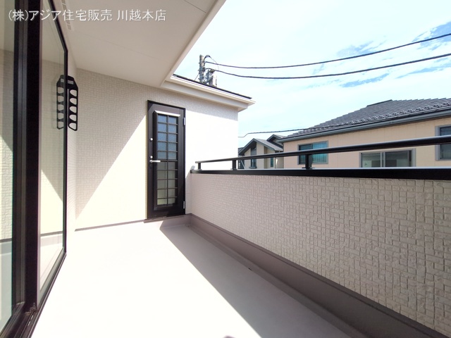 埼玉県狭山市狭山台3丁目の新築戸建てバルコニー写真 2025年9月28日撮影