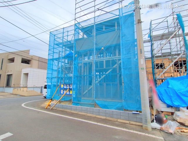 埼玉県狭山市狭山台3丁目の新築戸建て上棟写真 2025年3月30日撮影