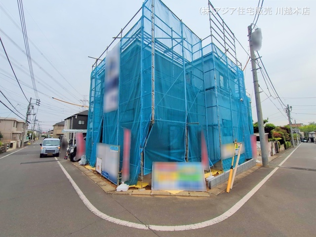 埼玉県狭山市狭山台3丁目の新築戸建てシート写真 2025年4月27日撮影