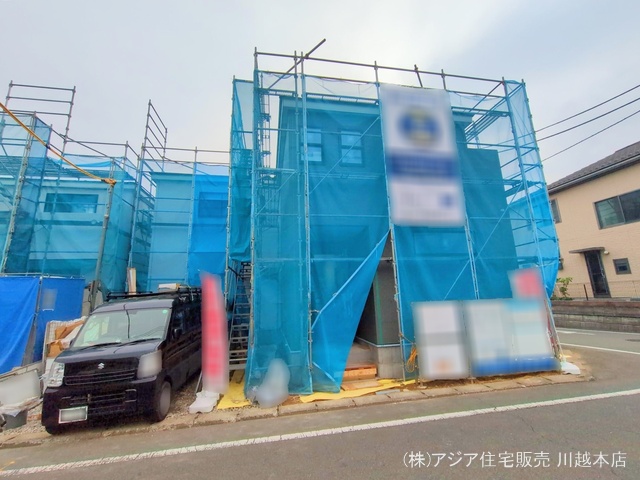 埼玉県狭山市狭山台3丁目の新築戸建てシート写真 2025年4月27日撮影