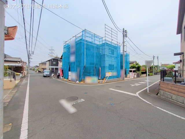 埼玉県狭山市狭山台3丁目の新築戸建てシート写真 2025年4月27日撮影