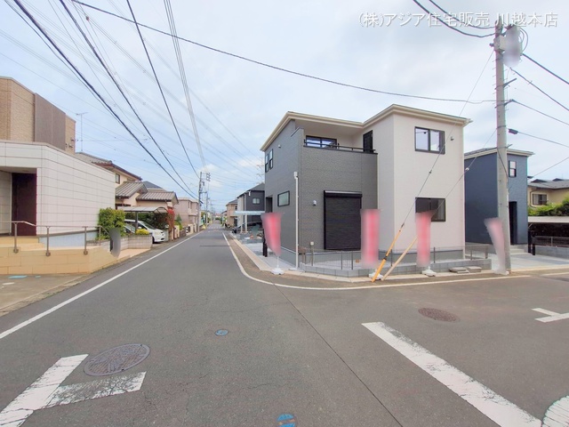 埼玉県狭山市狭山台3丁目の新築戸建て外構写真 2025年5月21日撮影