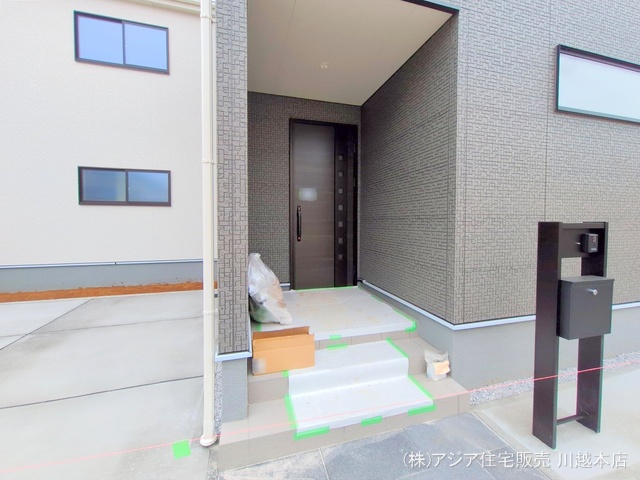埼玉県狭山市狭山台3丁目の新築戸建て外構写真 2025年5月21日撮影