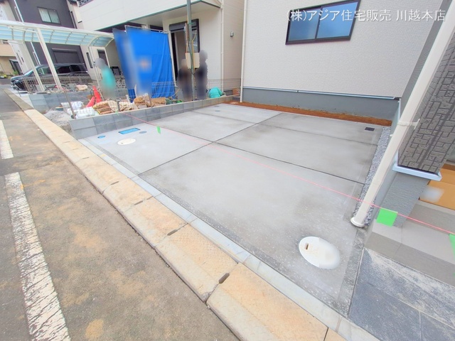 埼玉県狭山市狭山台3丁目の新築戸建て外構写真 2025年5月21日撮影