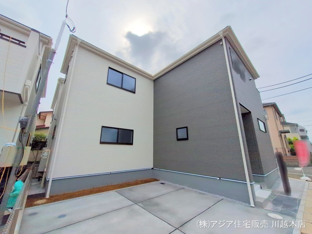 埼玉県狭山市狭山台3丁目の新築戸建て外構写真 2025年5月21日撮影