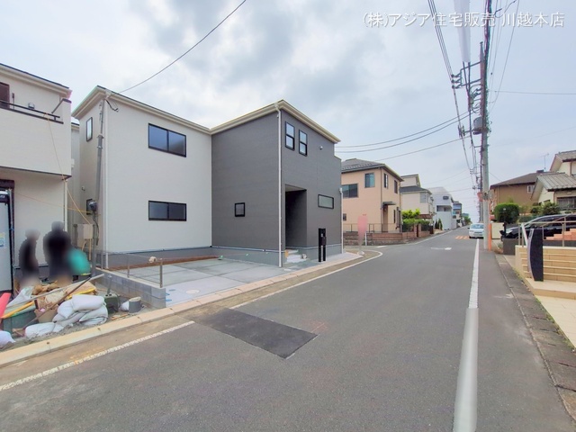 埼玉県狭山市狭山台3丁目の新築戸建て外構写真 2025年5月21日撮影