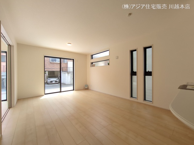 埼玉県川越市大字山城の新築戸建てリビング写真 2025年8月21日撮影