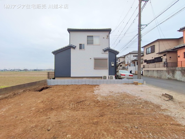 埼玉県川越市大字山城の新築戸建て更地・土地写真 2025年3月27日撮影