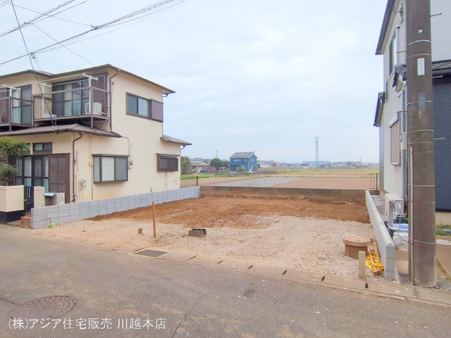 埼玉県川越市大字山城の新築戸建て更地・土地写真 2025年3月27日撮影