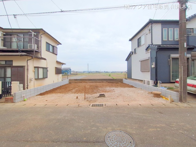埼玉県川越市大字山城の新築戸建て更地・土地写真 2025年3月27日撮影