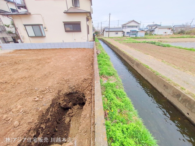 埼玉県川越市大字山城の新築戸建て更地・土地写真 2025年3月27日撮影