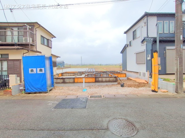埼玉県川越市大字山城の新築戸建て基礎写真 2025年4月22日撮影