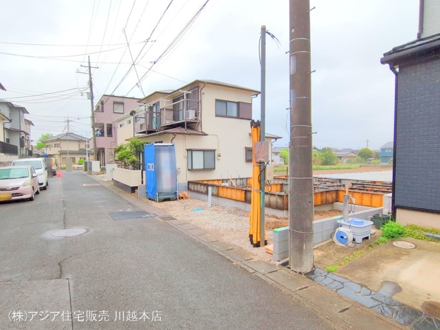 埼玉県川越市大字山城の新築戸建て基礎写真 2025年4月22日撮影