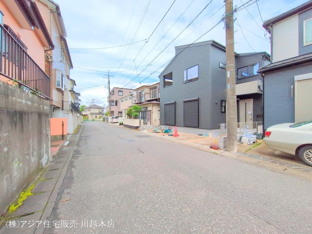 埼玉県川越市大字山城の新築戸建て外構写真 2025年6月25日撮影