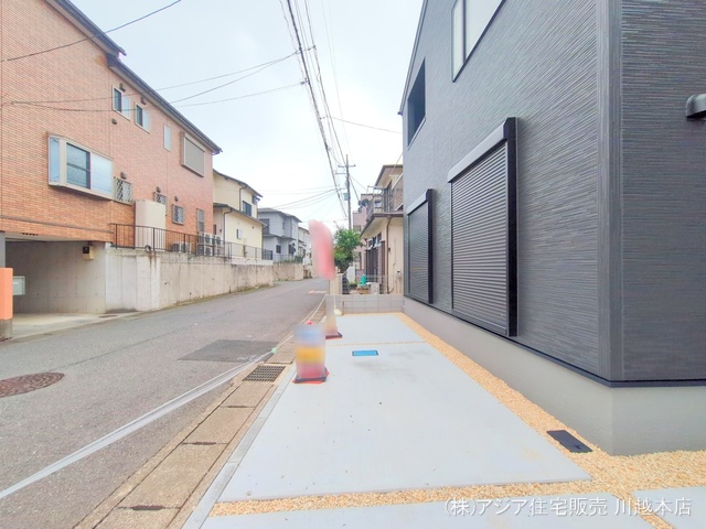 埼玉県川越市大字山城の新築戸建て完成写真 2025年7月13日撮影