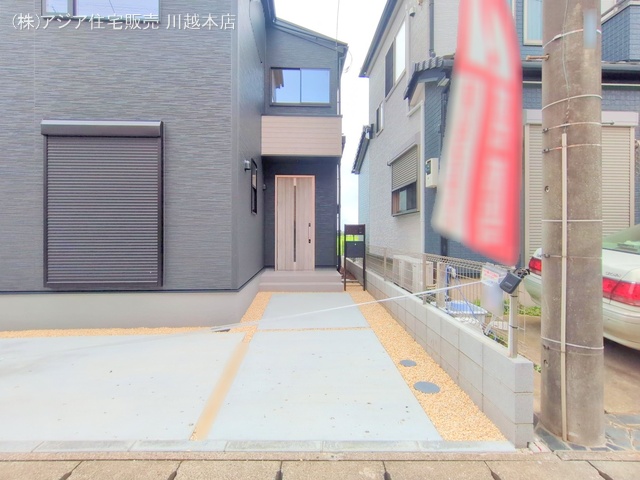 埼玉県川越市大字山城の新築戸建て完成写真 2025年7月13日撮影