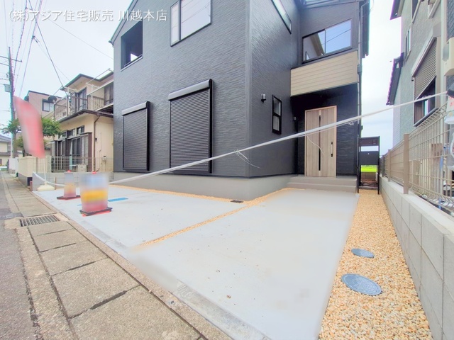 埼玉県川越市大字山城の新築戸建て完成写真 2025年7月13日撮影