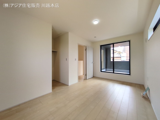 埼玉県川越市大字山城の新築戸建て居室メイン写真 2025年8月21日撮影