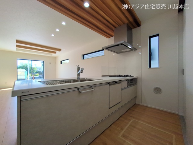 埼玉県川越市月吉町の新築戸建てキッチン写真 2025年10月1日撮影