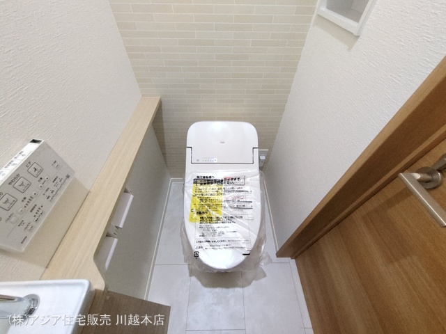 埼玉県川越市月吉町の新築戸建てトイレ写真 2025年10月1日撮影