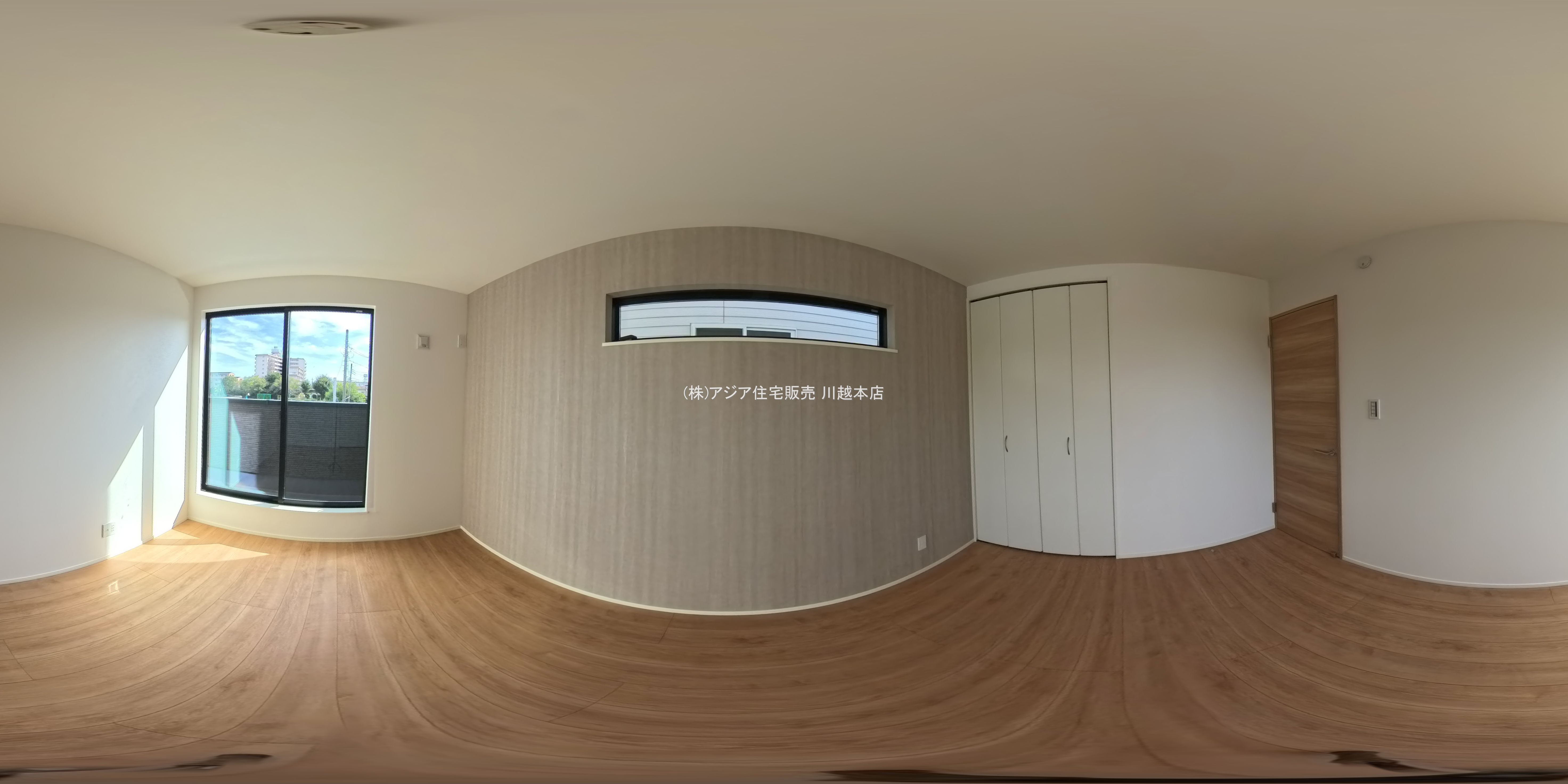 埼玉県川越市月吉町の新築戸建てパノラマ（居室サブ）写真 2025年10月1日撮影