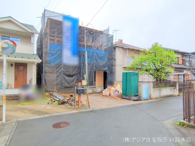 埼玉県川越市月吉町の新築戸建て上棟写真 2025年4月22日撮影