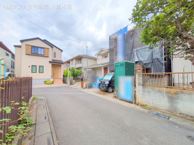 埼玉県川越市月吉町の新築戸建てシート写真 2025年6月3日撮影